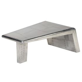 Aviator Coffee Table Aluminum Vintage Aircraft Airman Style