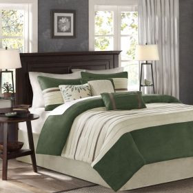 7 Piece Comforter Set (Color: as Pic)